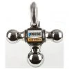 Reese Towpower Towing Tri-Ball Ball Mount with Chrome Tow Hook, 7031433 -Reese Towpower Sales 1027877
